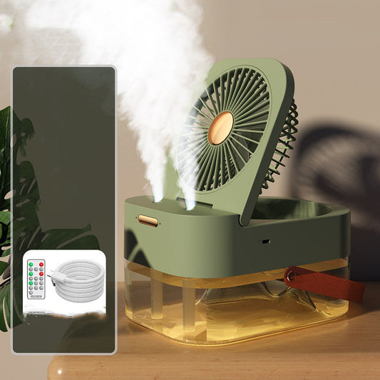 Portable Cooling and Humidifying Fan with Night Light-1