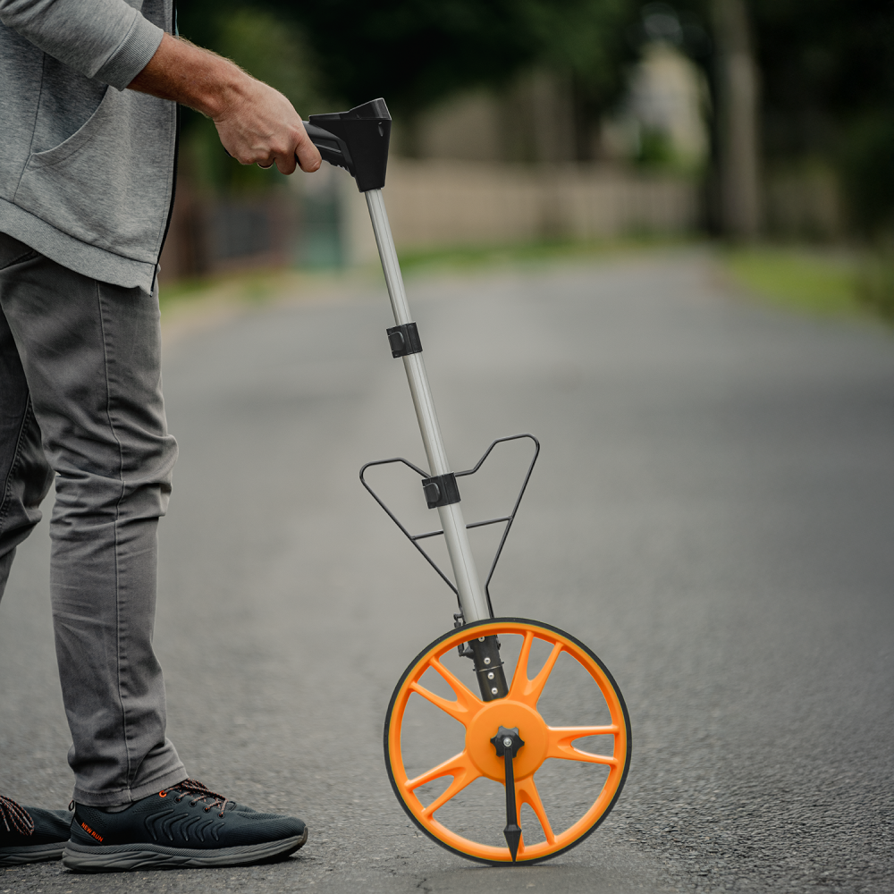 Measuring Wheel with Digital Counter and Telescopic Handle-0