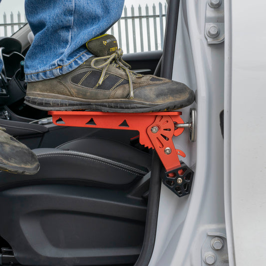 Car Door Step Type E Orange - ultimate solution for convenient rooftop access-1