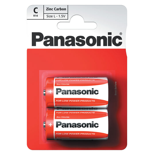 Panasonic R14RZ-2BP C Size Battery-0