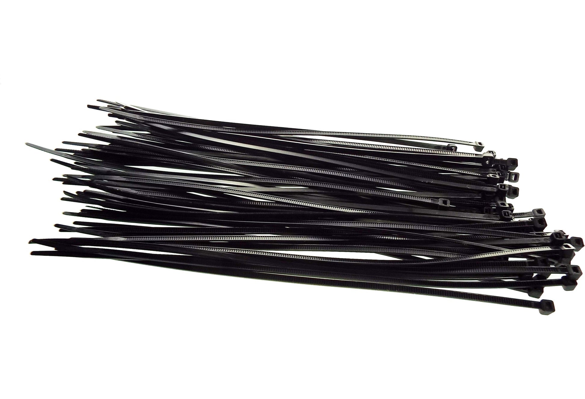 100 Cable Ties (4.8mm x 300mm) Black-0