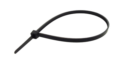 100 Cable Ties (4.8mm x 300mm) Black-2