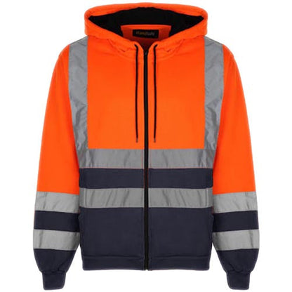 Hi Vis HV008 Hooded Zipper-3